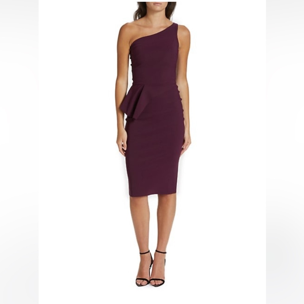 Chiara Boni La Petite Robe Zulema One-Shoulder Peplum Dress 14